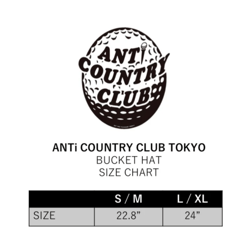 ANTi COUNTRY CLUB WOOL BUCKET HAT – ANTi COUNTRY CLUB TOKYO